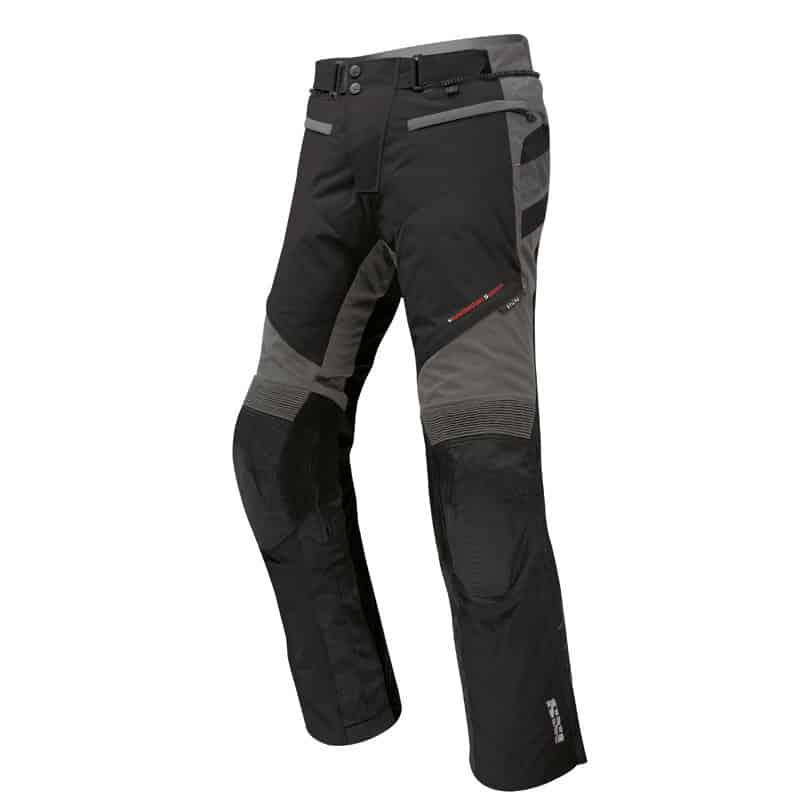 Motocyklové kalhoty iXS CARACAS - černo/šedé, textil L