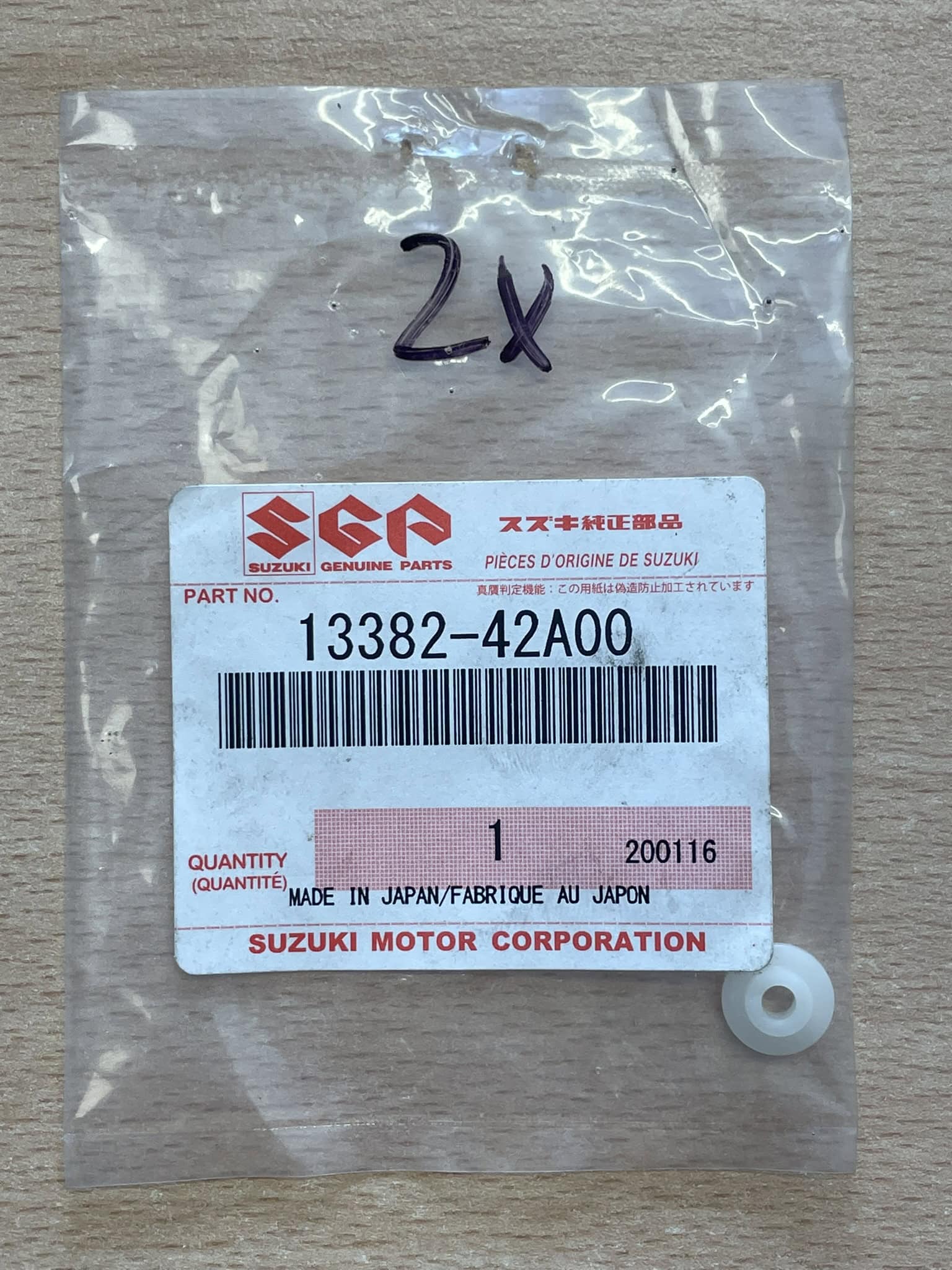 SUZUKI-podložka pružiny šoupátka 13382-42A00