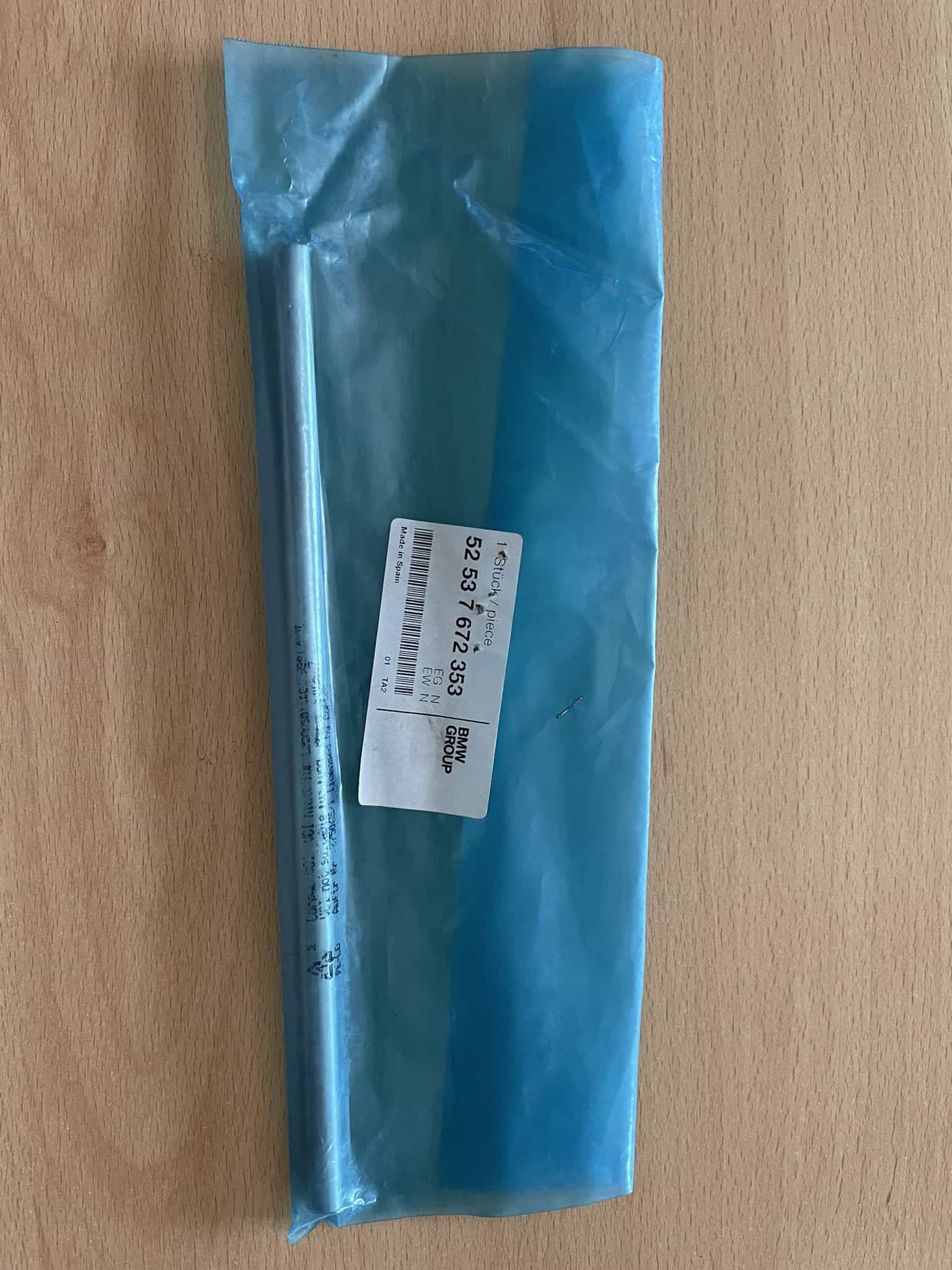 BMW - trubka sedla 52537672353