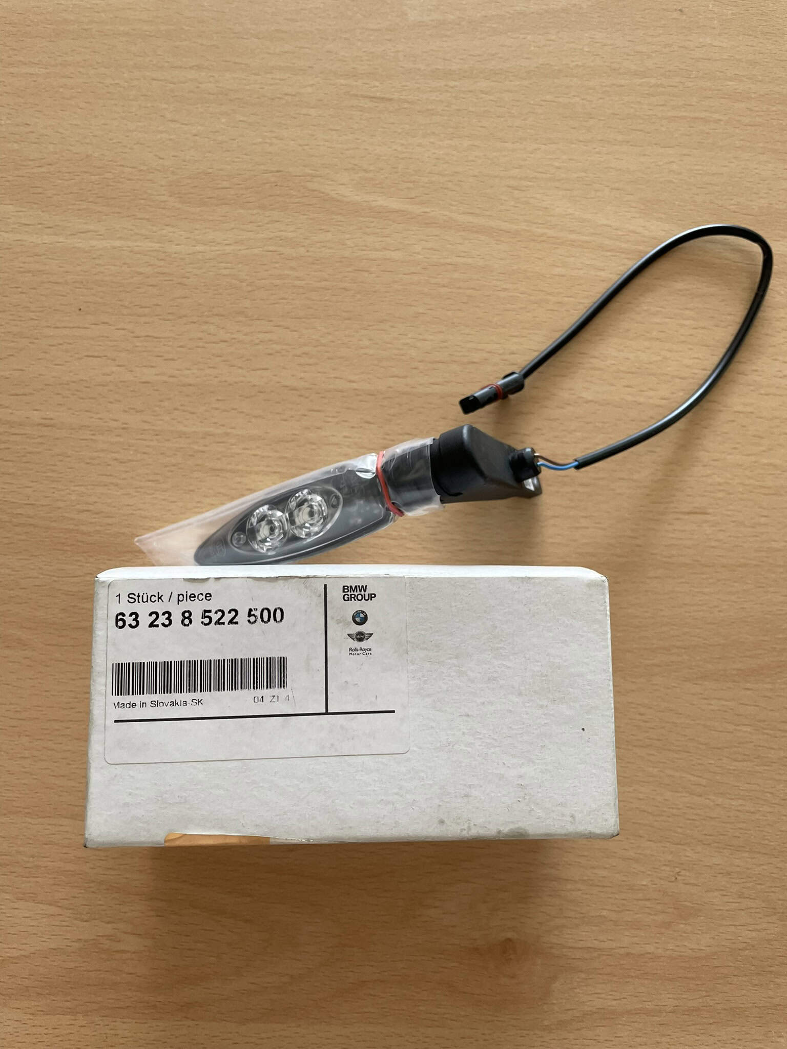 BMW - LED blinkr zadní 63238522500