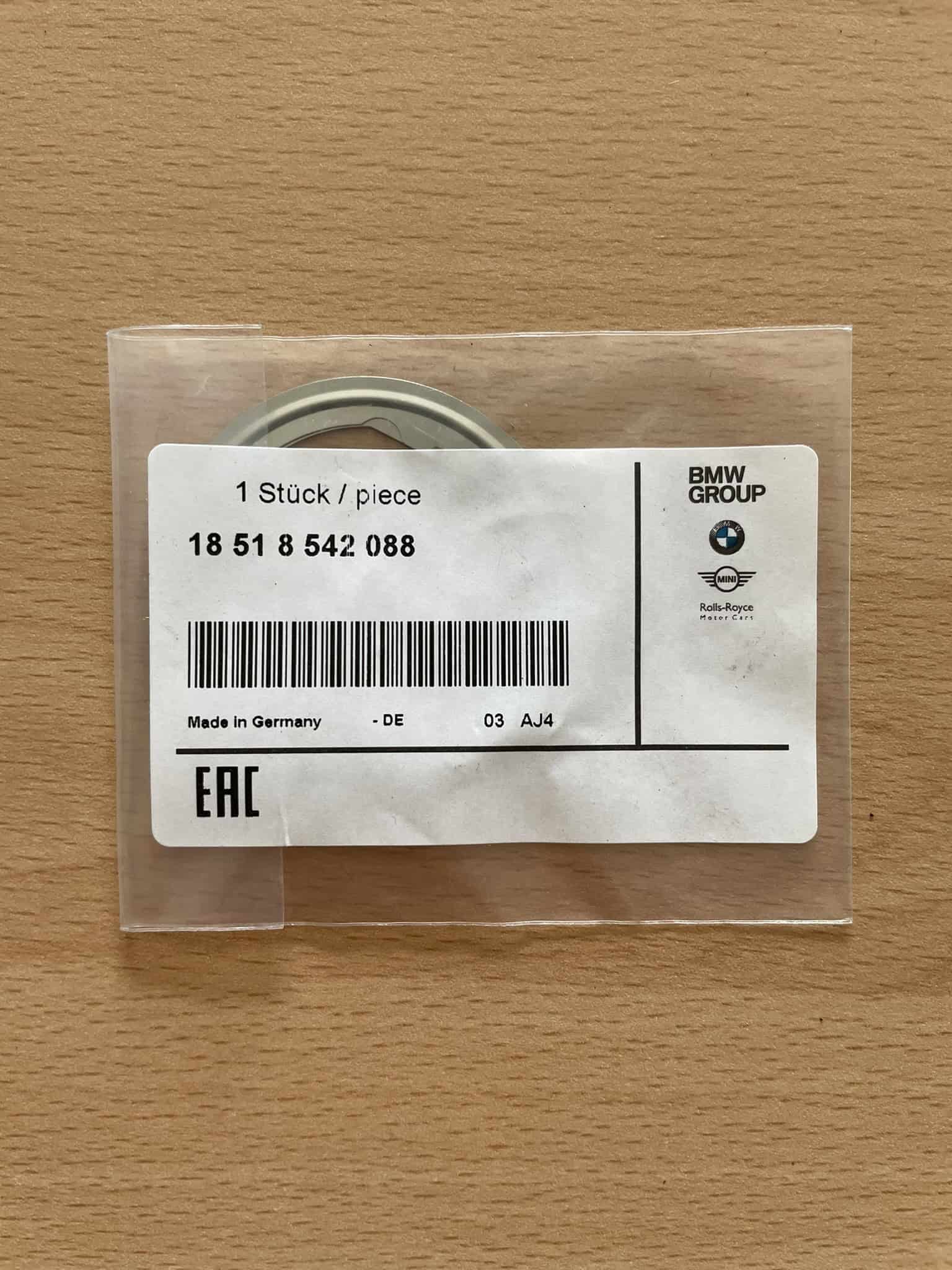 BMW - těsnění výfuku 18518542088