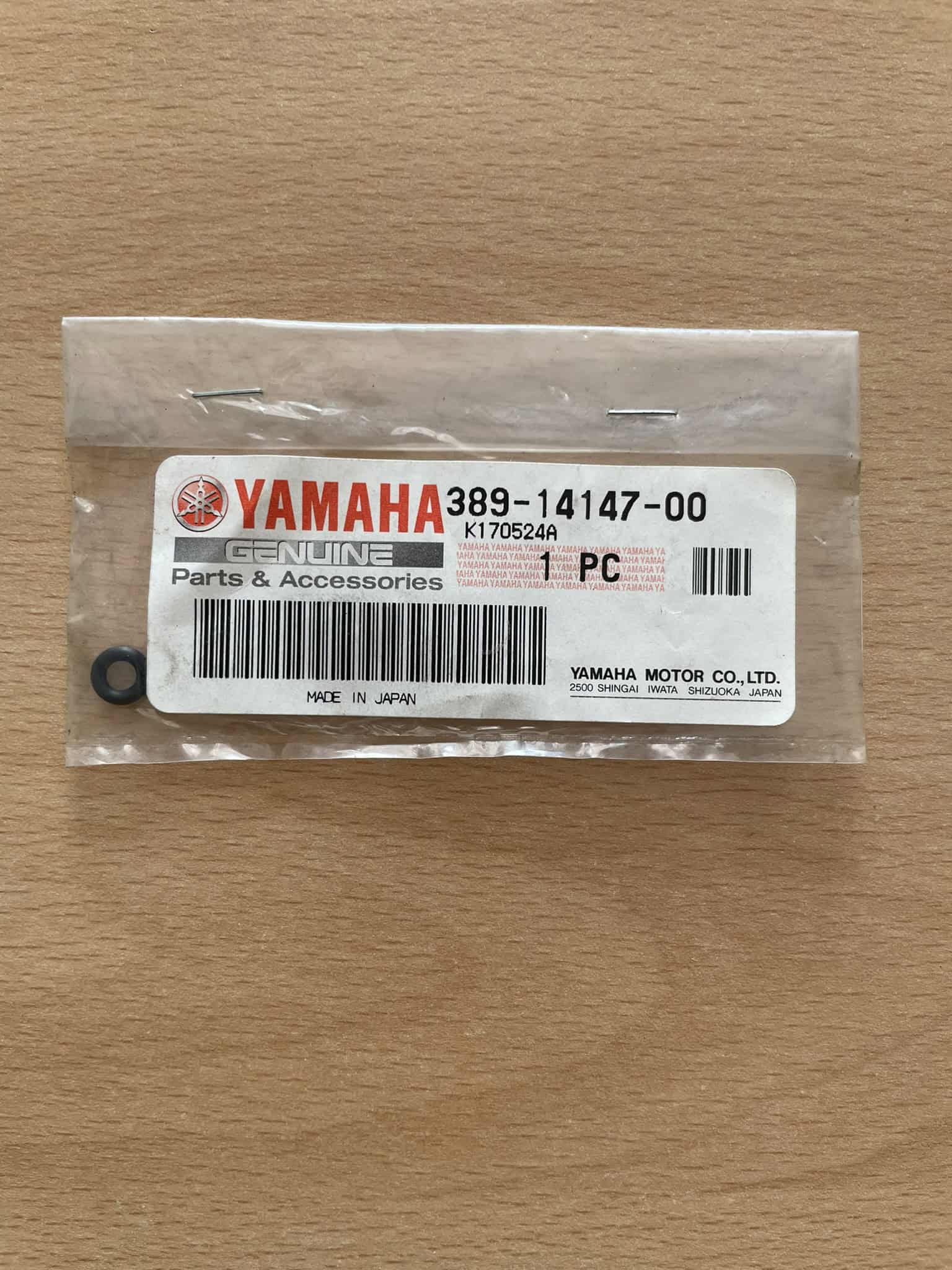 YAMAHA - těsnící o-kroužek 389-14147-00
