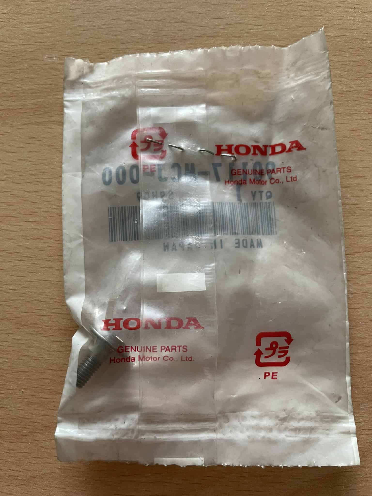 HONDA - šroub 90117-MCJ-000